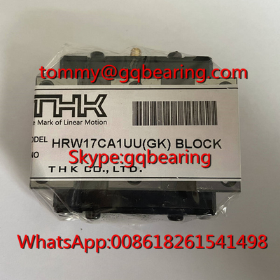 Gcr15 강철 재료 THK HRW17CA 선형 블록 HRW17CA1UU ((GK) 정밀 선형 가이드웨이 슬라이드 베어