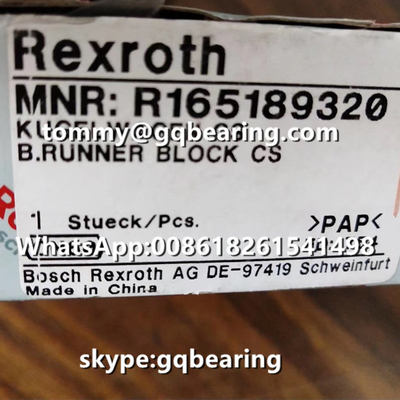 렉스트로스 R165189320 강철 재료 플랜지 유형 표준 길이 표준 높이 러너 블록